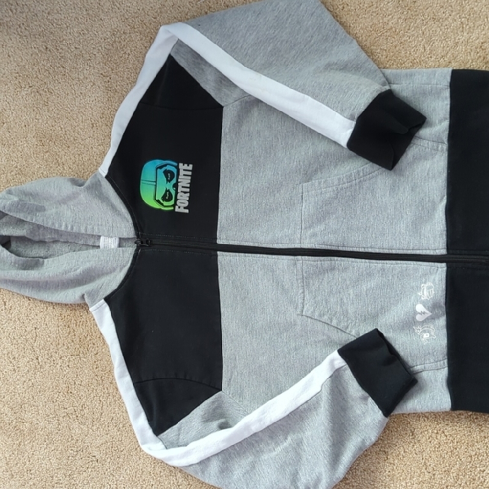 Boys Fortnite Zip Hoodie